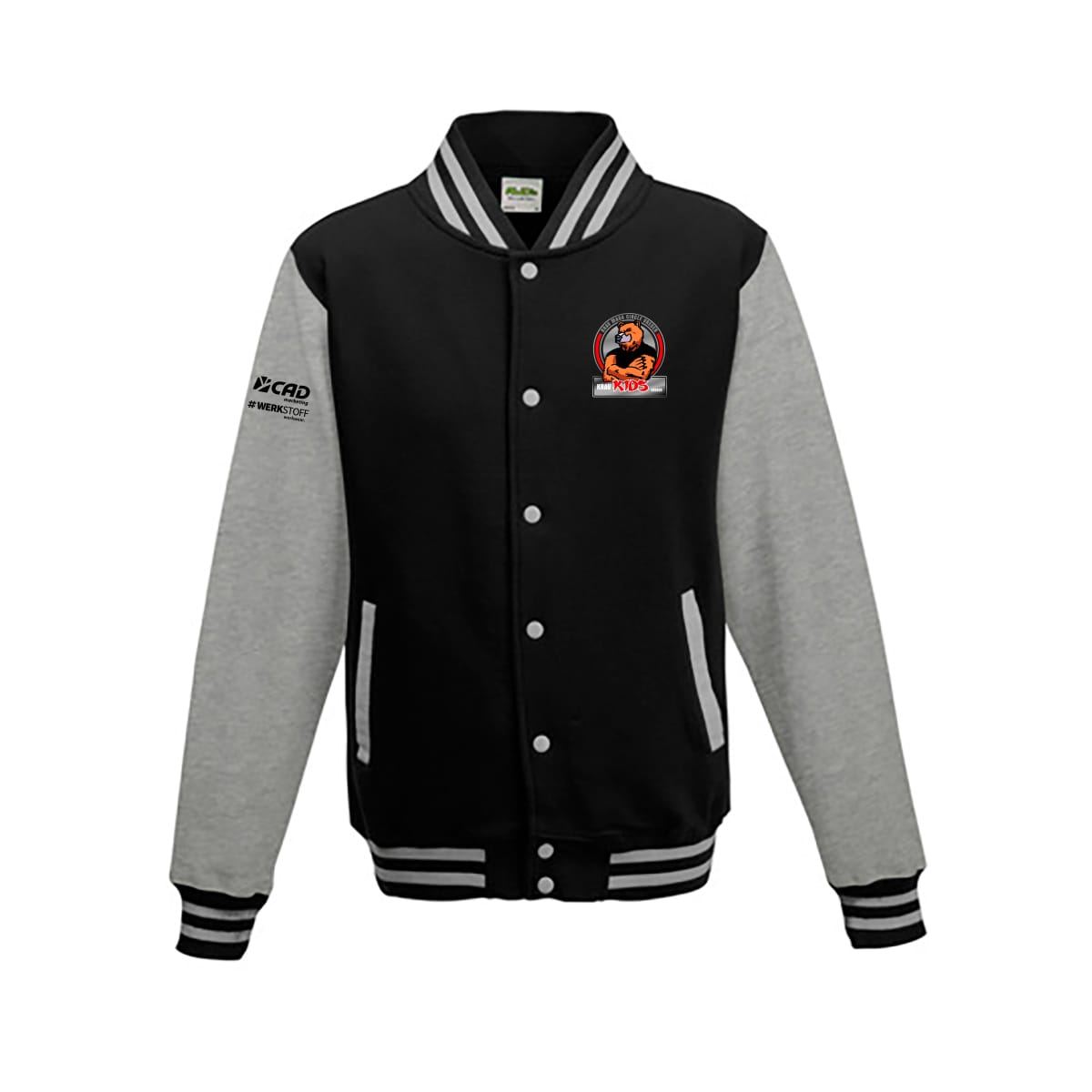 College Jacke Polareisbären | Krav Kids Logo – Bild 6