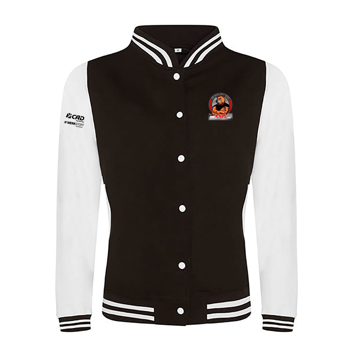 College Jacke Polareisbären | Krav Kids Logo – Bild 2