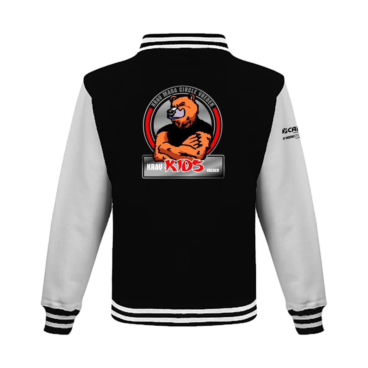 College Jacke Polareisbären | Krav Kids Logo – Bild 3