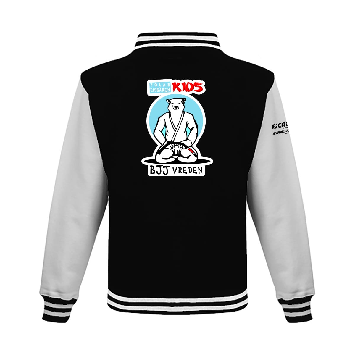 College Jacke Polareisbären | Krav Kids Logo – Bild 4